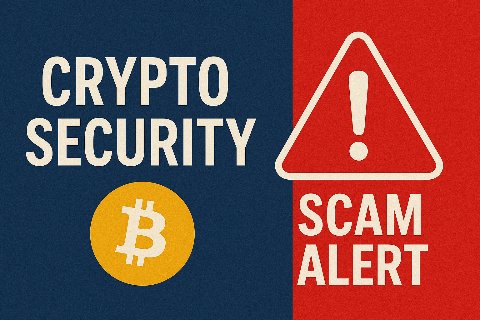 क्रिप्टो सुरक्षा और स्कैम अलर्ट | Crypto Security Scam Alert